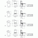 Connect Air - WC с плътно прилепване към стената